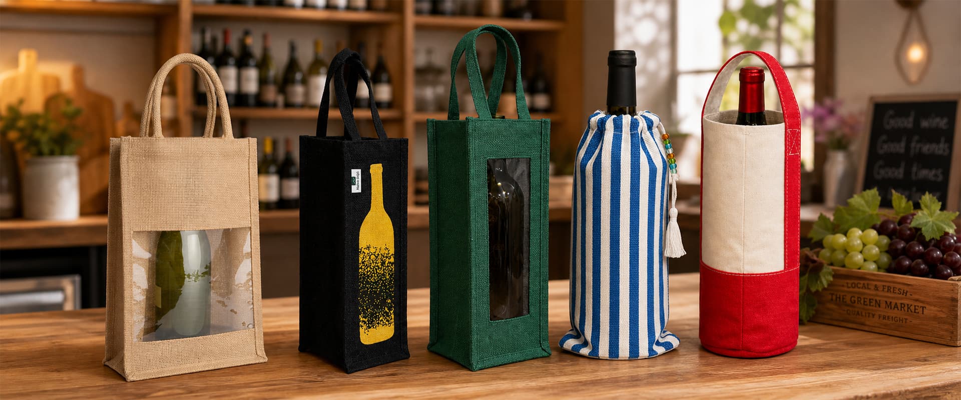 Wine & Bottle Bags