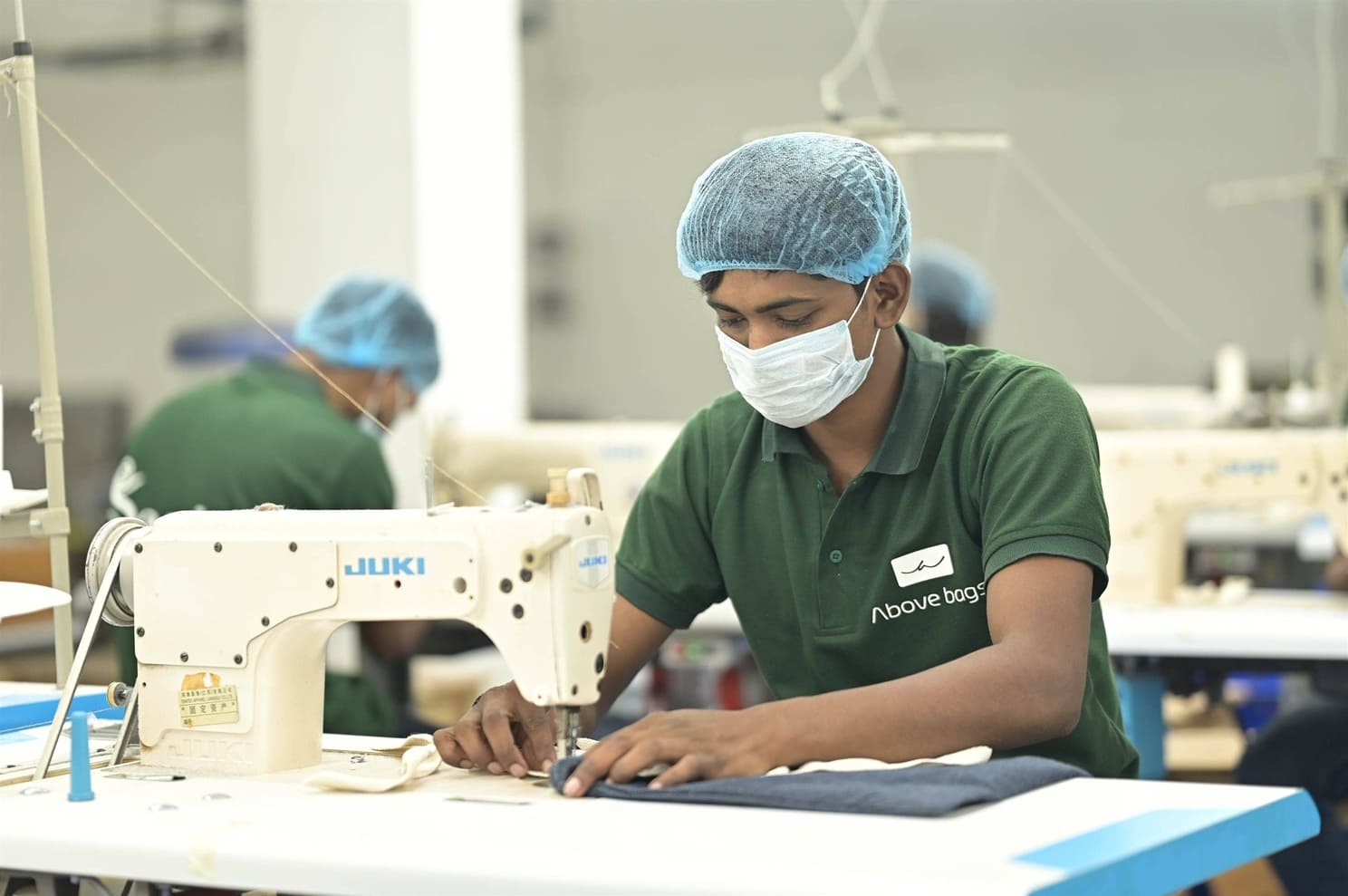 Stitching Jute Panels